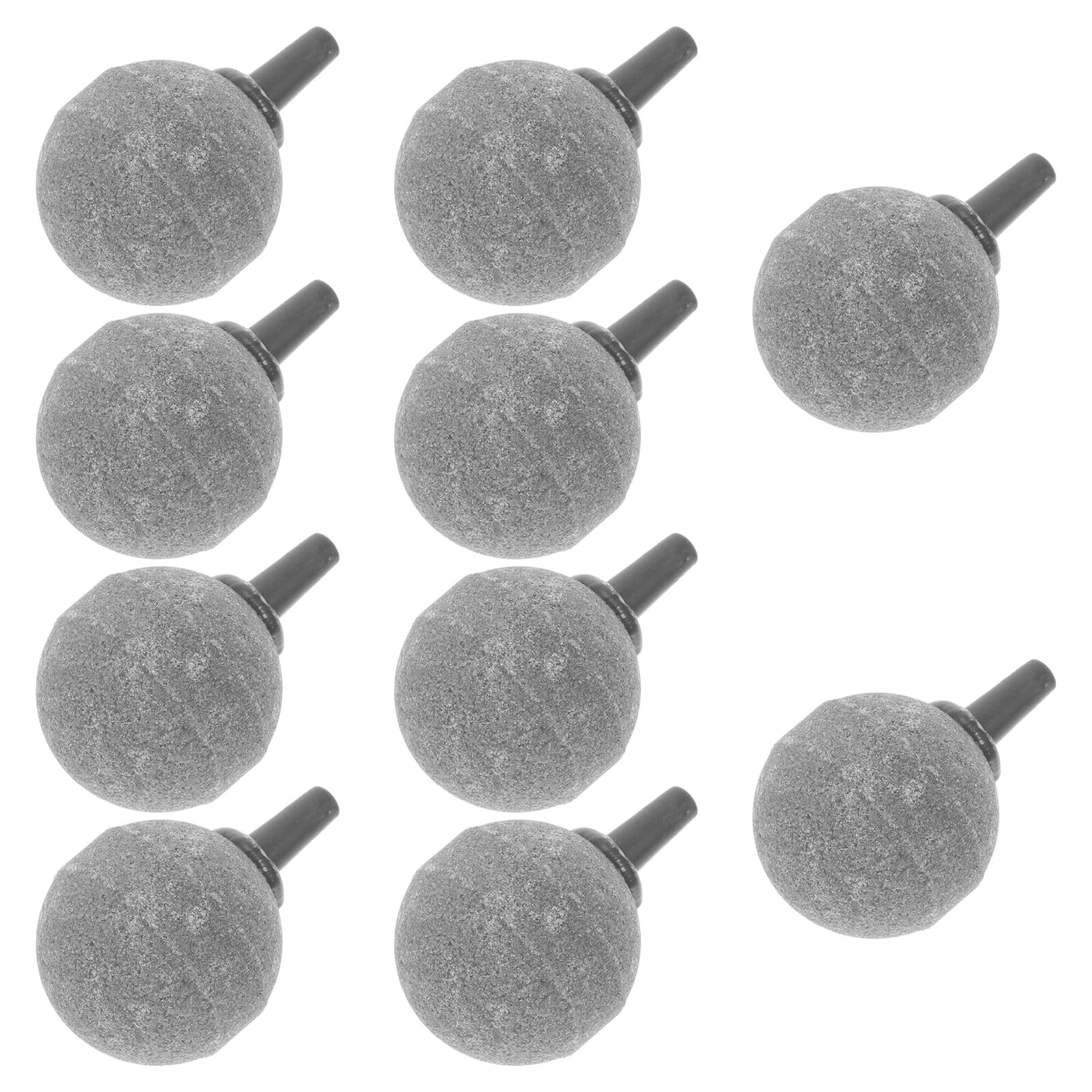 Alasum 10 Pezzi Pietre Porose Aeratore per Acquario Diffusore Bolle Ossigeno in Materiale Dinas Resistente Riutilizzabile e Facile da Pulire per Vasche e Laghetti