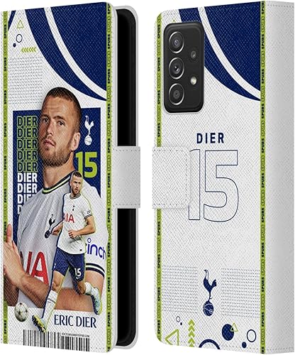 Miniatura 8 de Head Case Designs Officially Licensed Tottenham Hotspur FC Cristian Romero 202223 First Team Leather Book Wallet Case Cover Compatible with Samsung