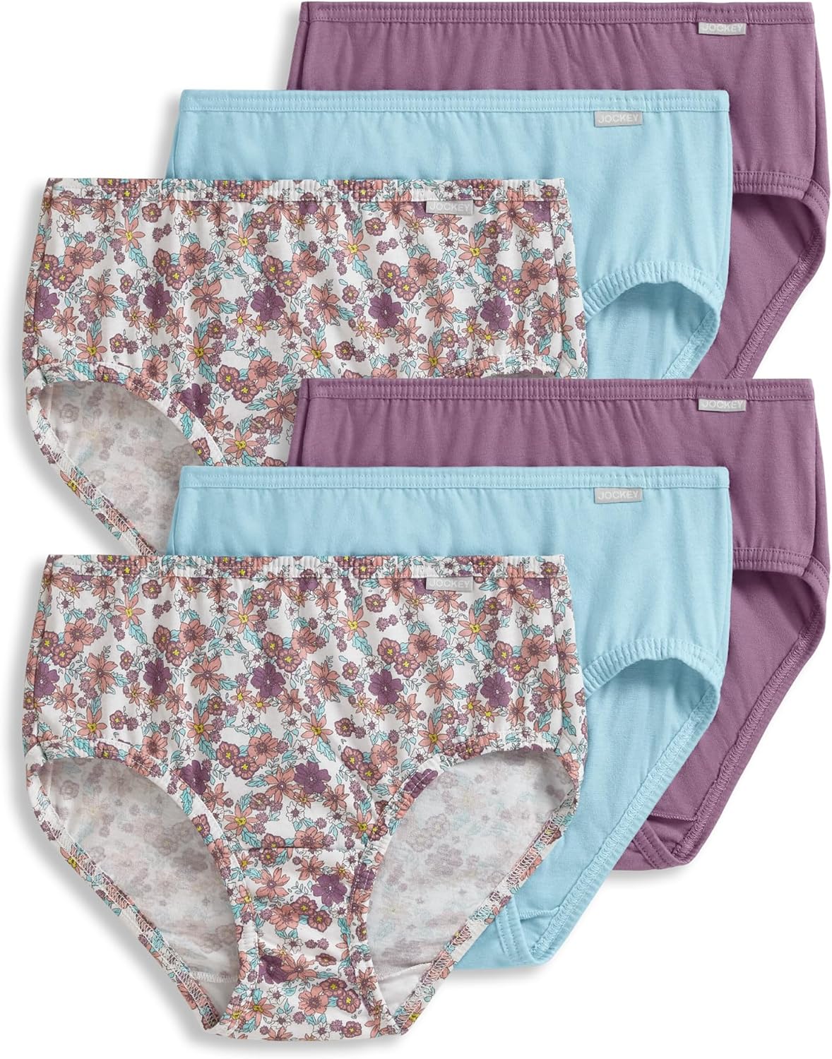 Jockey Women's Underwear Plus Size Elance Hipster - 6 Pack