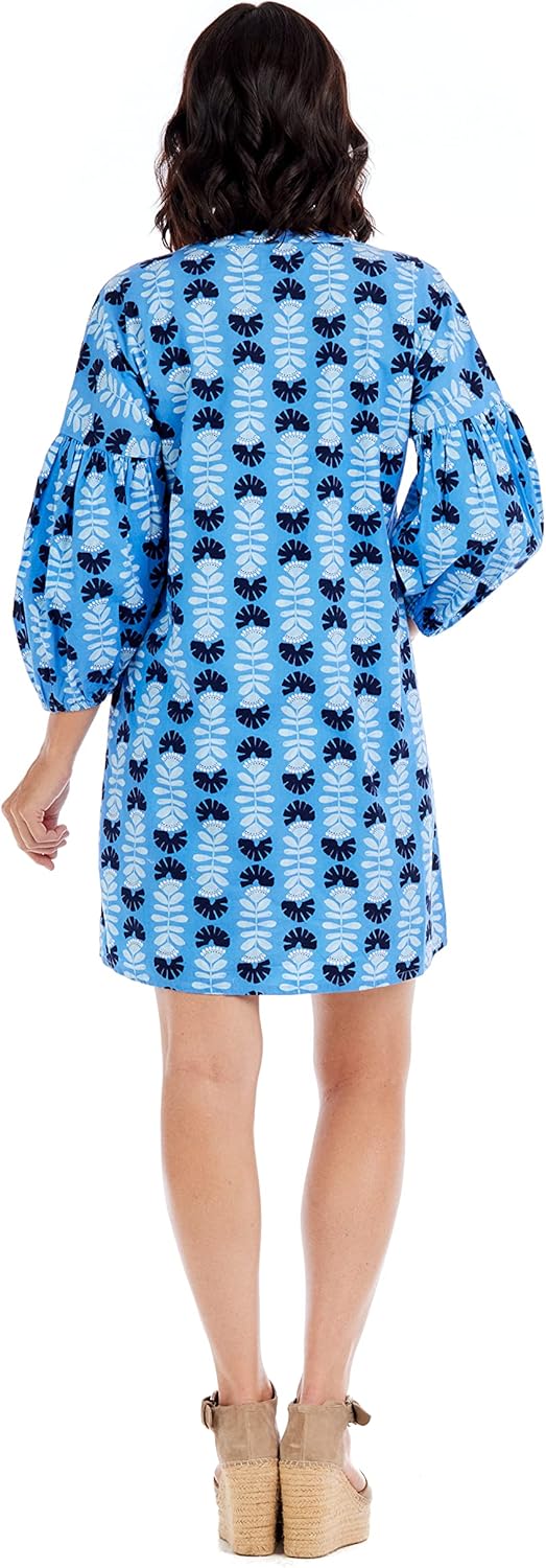 Mud Pie Womens Mud Pie Women's Balloon Sleeve Dress - Image 2