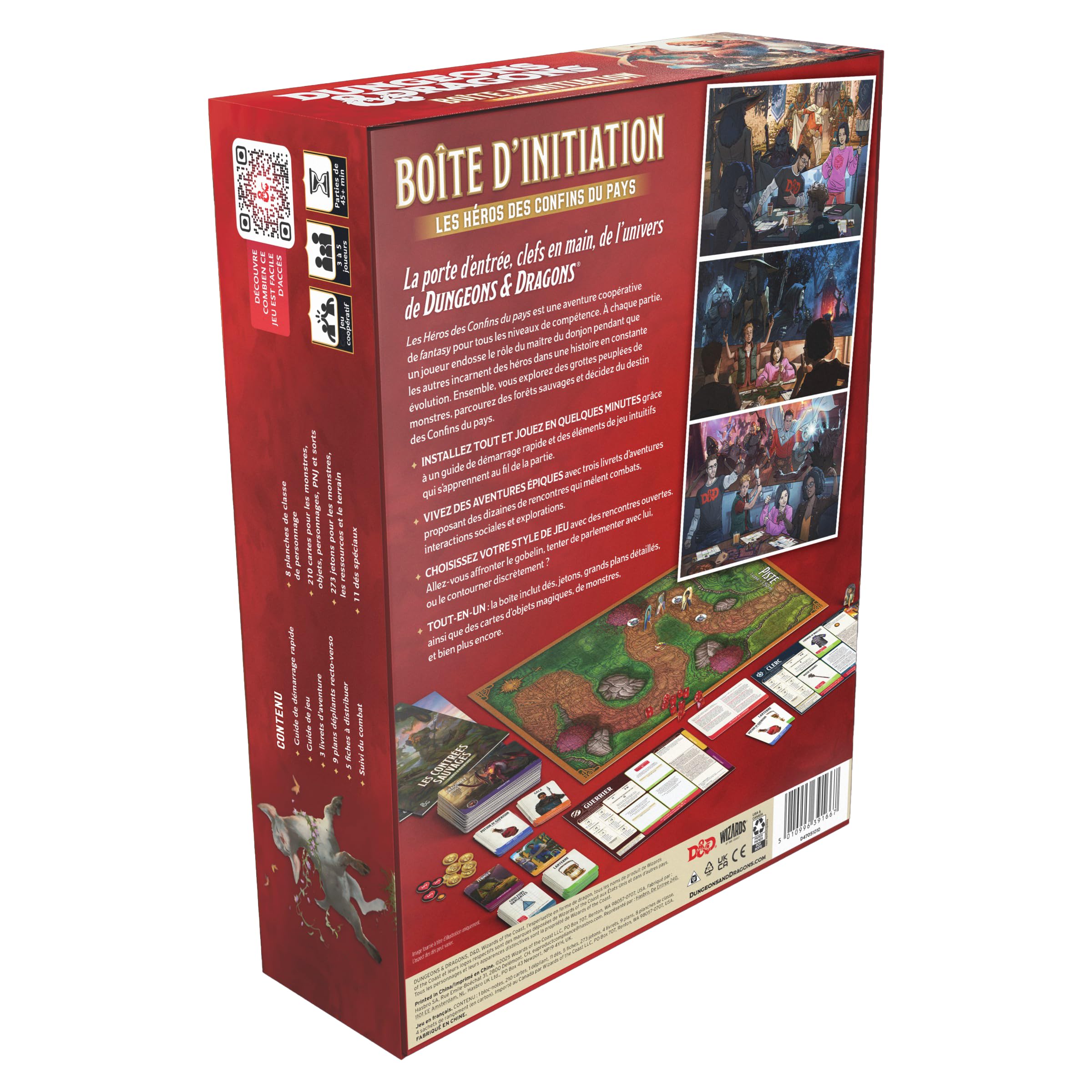 Dungeons & Dragons D&D Boîte d’Initiation: Les Héros des Confins du Pays
