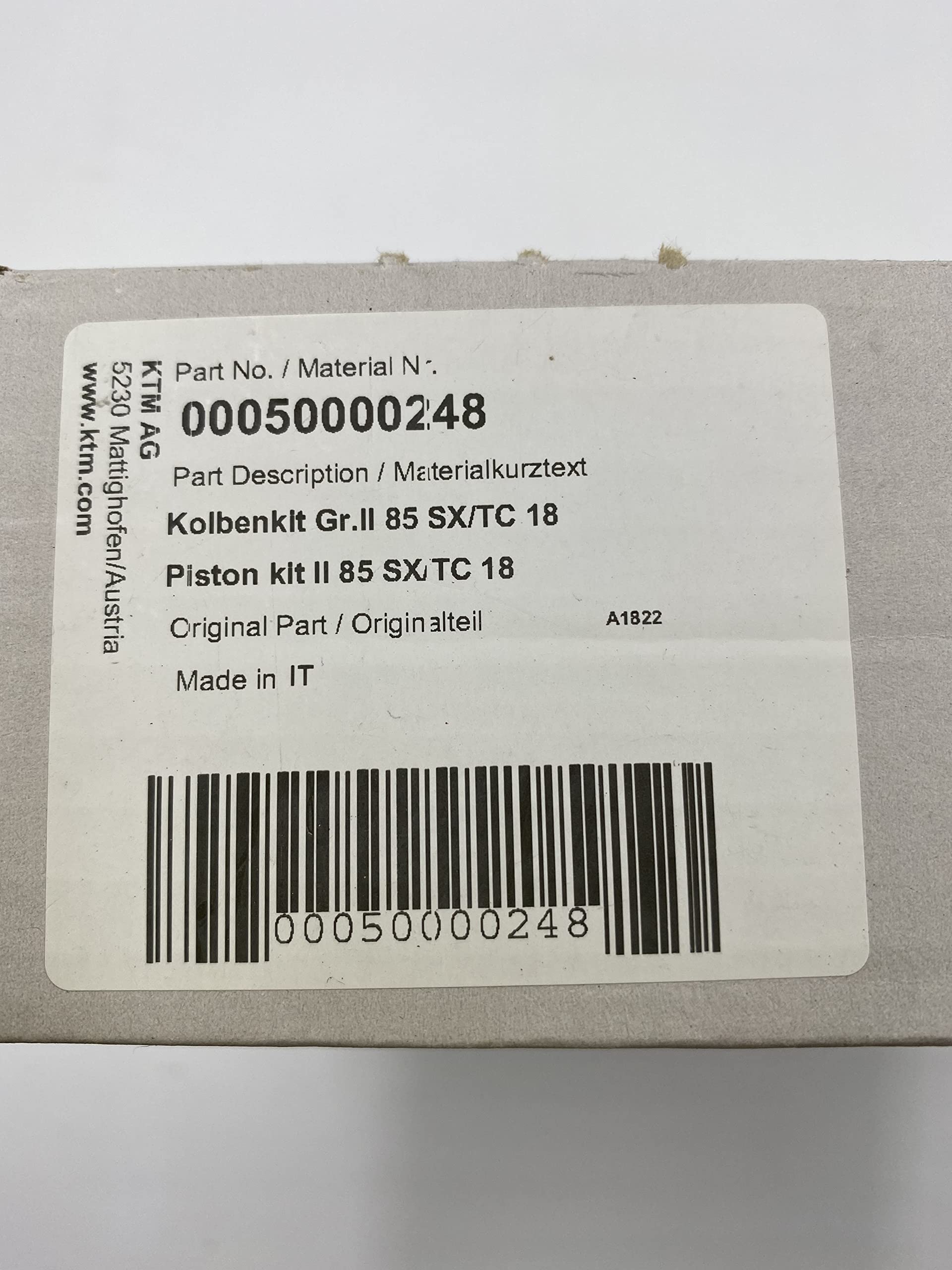 KTM85/TC85  ハスクバーナ　ピストン、ガスケット、ベアリングなどセット KTM85/TC85 ハスクバーナ ピストン、ガスケット、ベアリングなど
