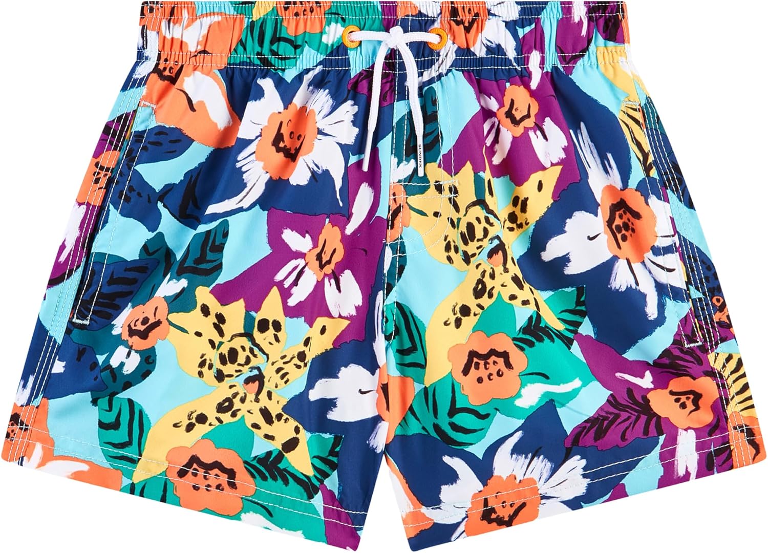 SUNDEK Boys Elastic Waist Boardshort, Swim Trunks Sized by Age