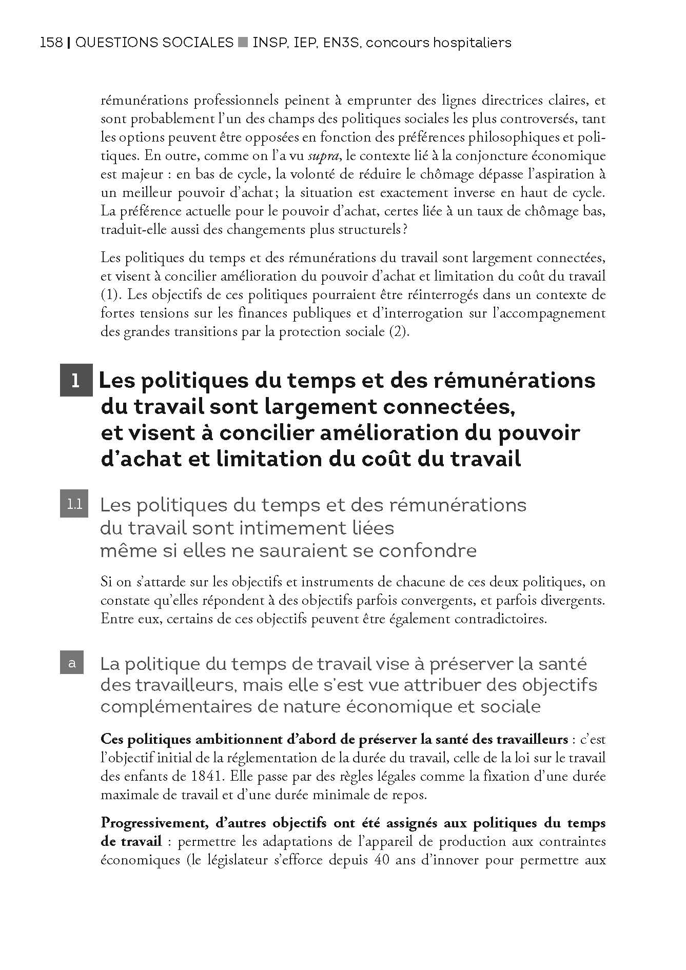 Questions sociales: INSP, IEP, EN3S, concours hospitaliers