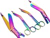 Set of 2 Each Premium German Stainless Nurses Doctor Lister Bandage Scissors 7.25