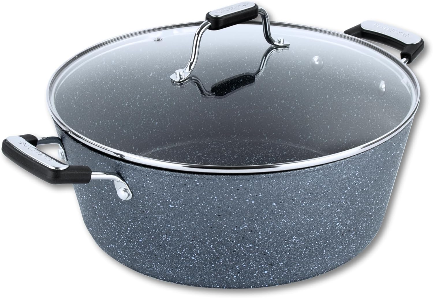 Scoville EXPERT Neverstick+ 32cm Stock Pot with Lid, Large NonStick