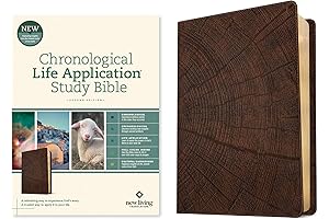 NLT Chronological Life Application Study Bible - Second Edition LeatherLike
