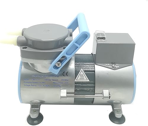 CGOLDENWALL 15 L/min aceite sin aceite de la bomba de vacío del diafragma del laboratorio certificado GM-0.20 del CE