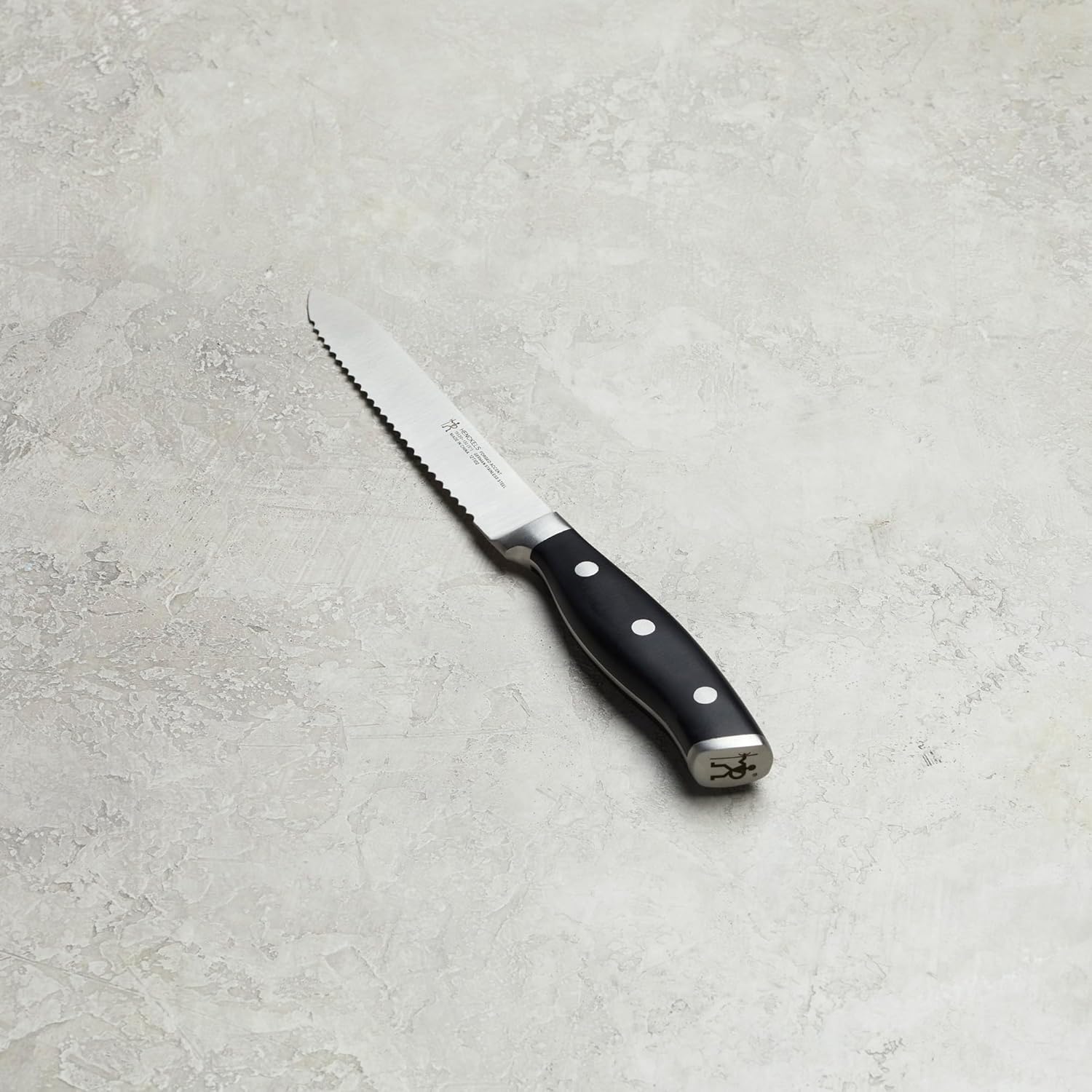 HENCKELS Forged Premio Knife, 6 inch Utility, Black/Stainless Steel: Kitchen Utility Knives: Home & Kitchen