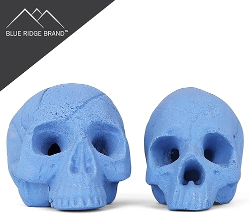 Miniatura 5 de Troncos de fuego de calavera de cerámica  Calaveras de hoguera  Troncos de calavera de cerámica  Cabeza de esqueletodecoración de calavera para