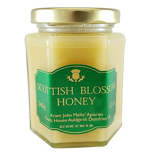 Mellis Scottish Blossom Honey, tarro de 12 onzas