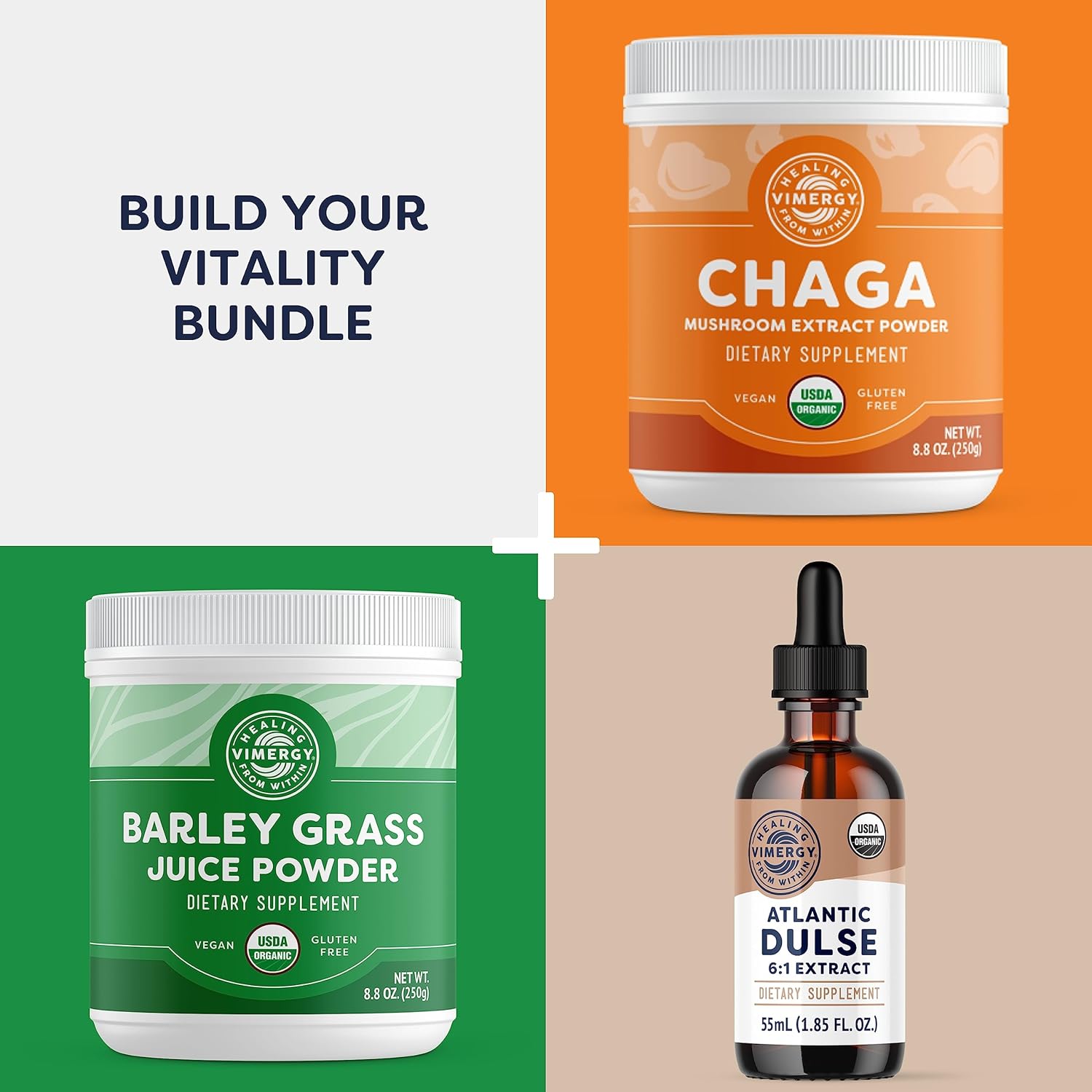 Vimergy USDA Organic Wild Blueberry Supplement Powder, 62 Servings Natural Wild Blueberries - Fruit Powder for Smoothies, Juices, Fruit Bowls Low-Bush, Non-GMO, Gluten-Free, Vegan, Paleo (250g) 8.8 Ounce (Pack of 1)