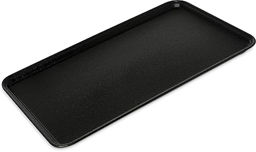 Miniatura 12 de Carlisle FoodService Products 2015GR2004 Griptite 2 - Bandeja rectangular para servir, 20 x 15 pulgadas, color negro (paquete de 12) Negro