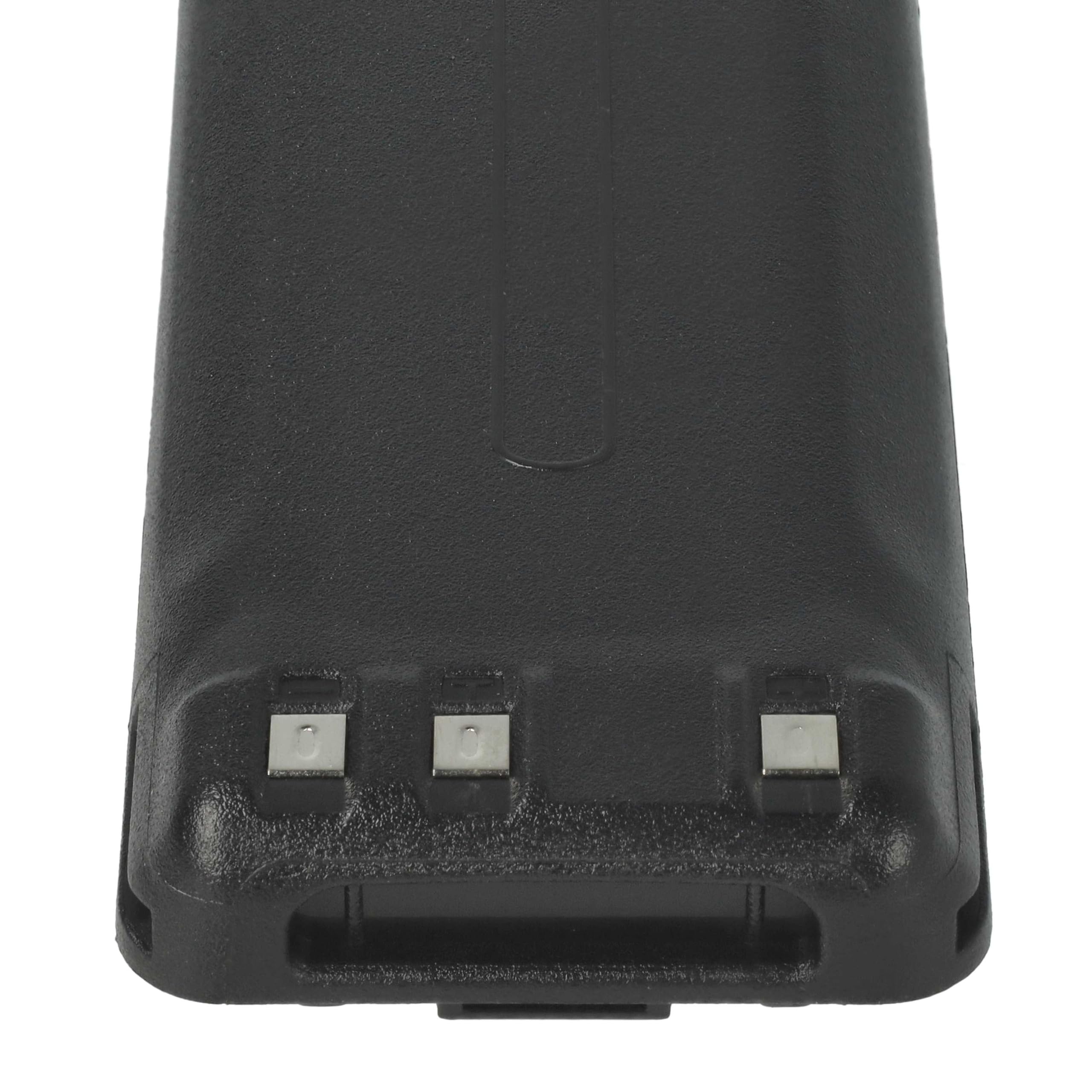 vhbw Akumulator 5 x kompatybilny z Kenwood TK-3300, TK-3217, TK-3207, TK3240, TK-3300UP, TK-3212M, TK-3212 Radio (1600 mAh, 7,2 V, NiMH)