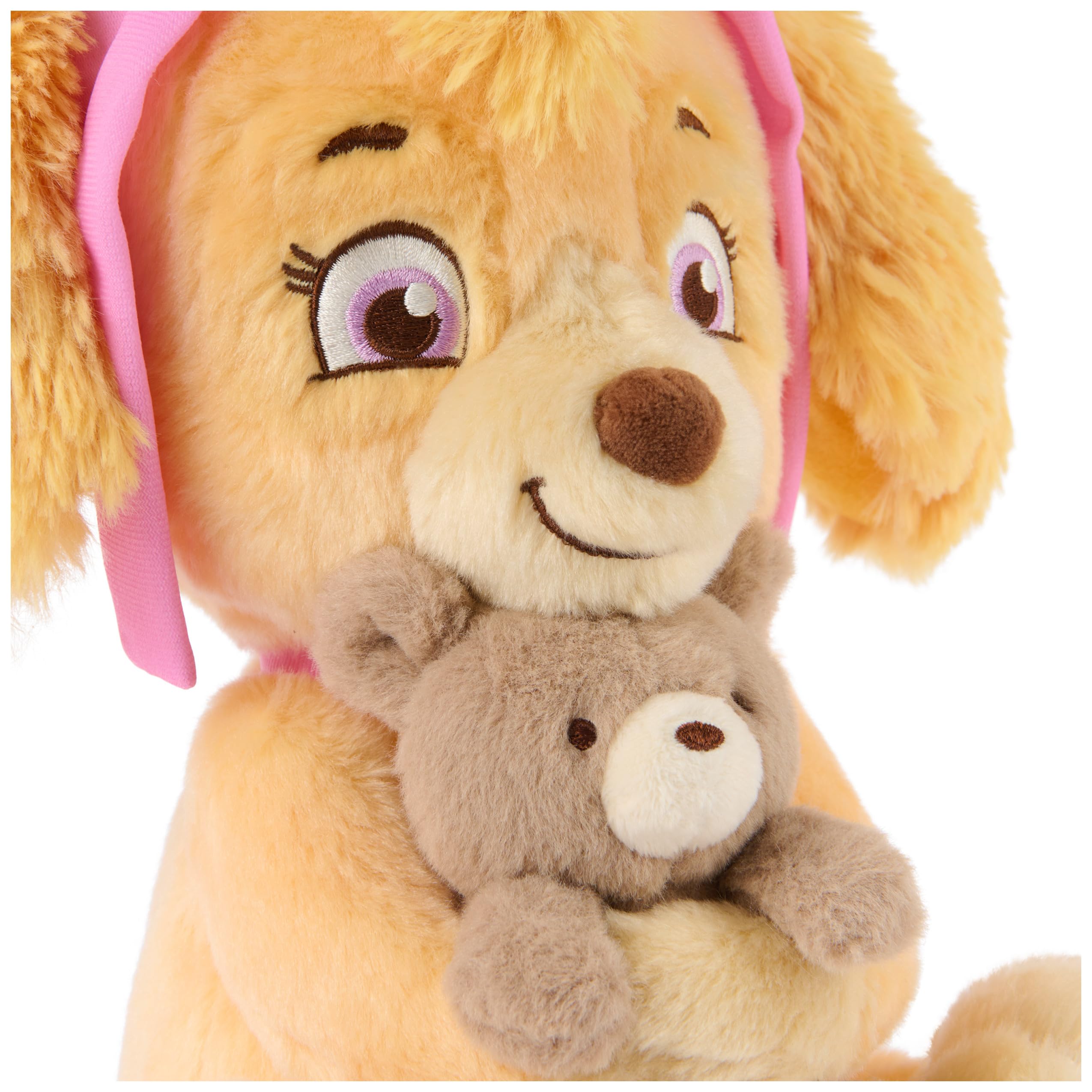 Paw Patrol GUND Skye z misiem Kai, oficjalna pluszowa zabawka Skye, pies wypchany dla dzieci od 1 roku życia, 24 cm