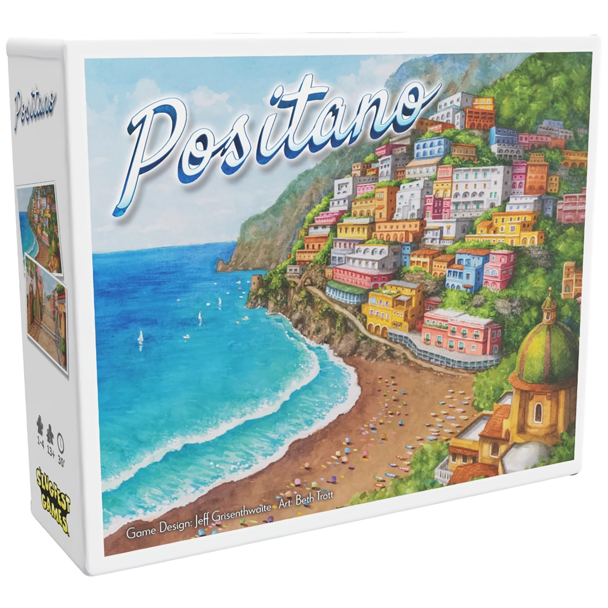 SlugFest Games: Positano Strategy Board Game 3D Build & Placement