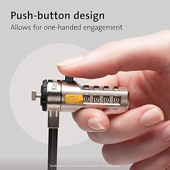 Amazon.com: Kensington Combination Ultra Cable Lock for