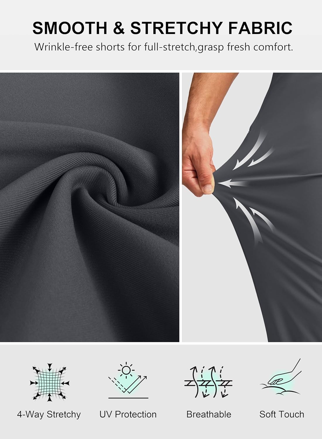 Soothfeel Men's Joggers with Zipper Pockets Golf Joggers Lightweight Sweatpants Athletic Workout Pants for Men Track - Image 5