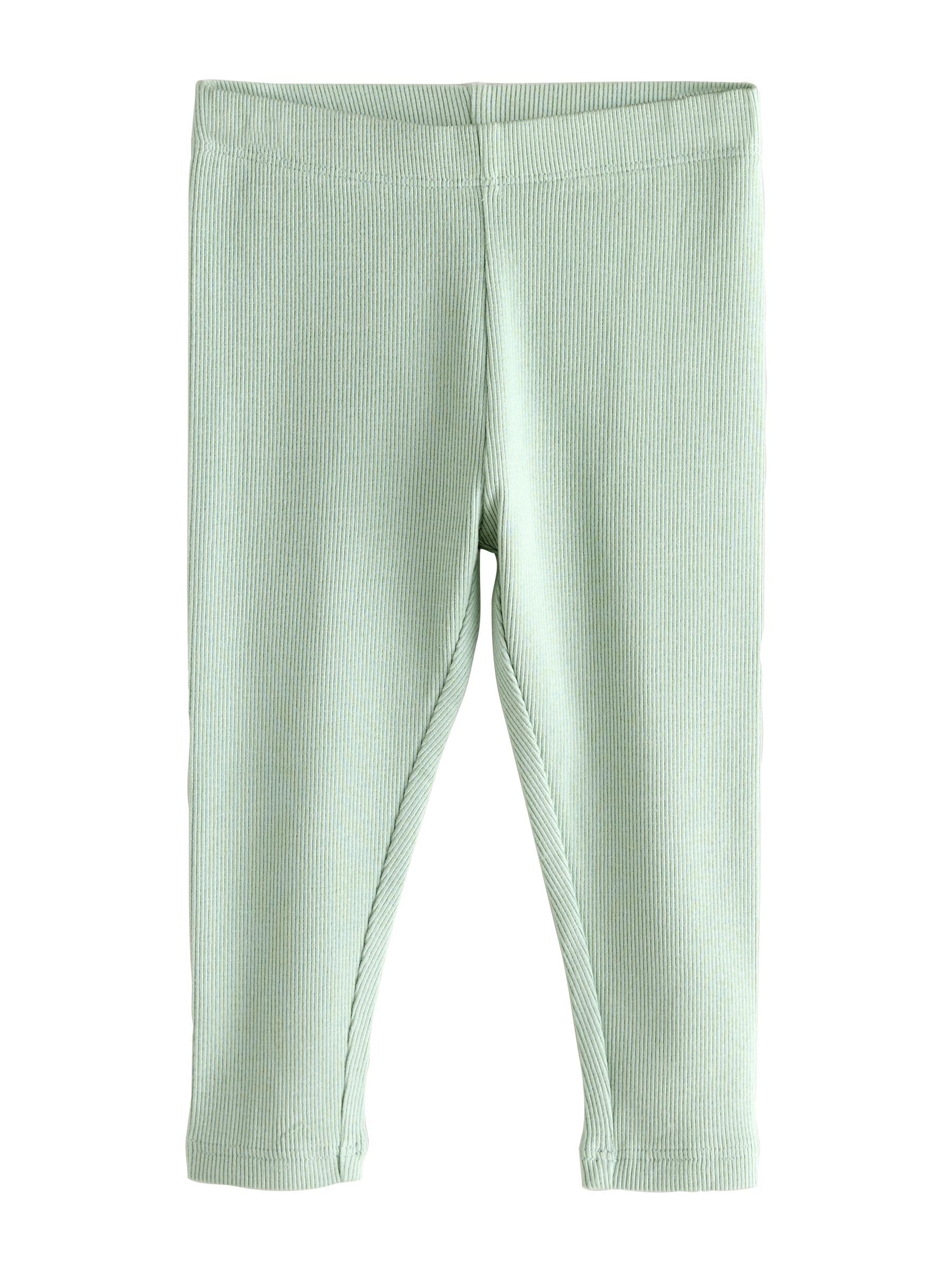 NEXT Mädchen Gerippte Leggings im 5er-Pack