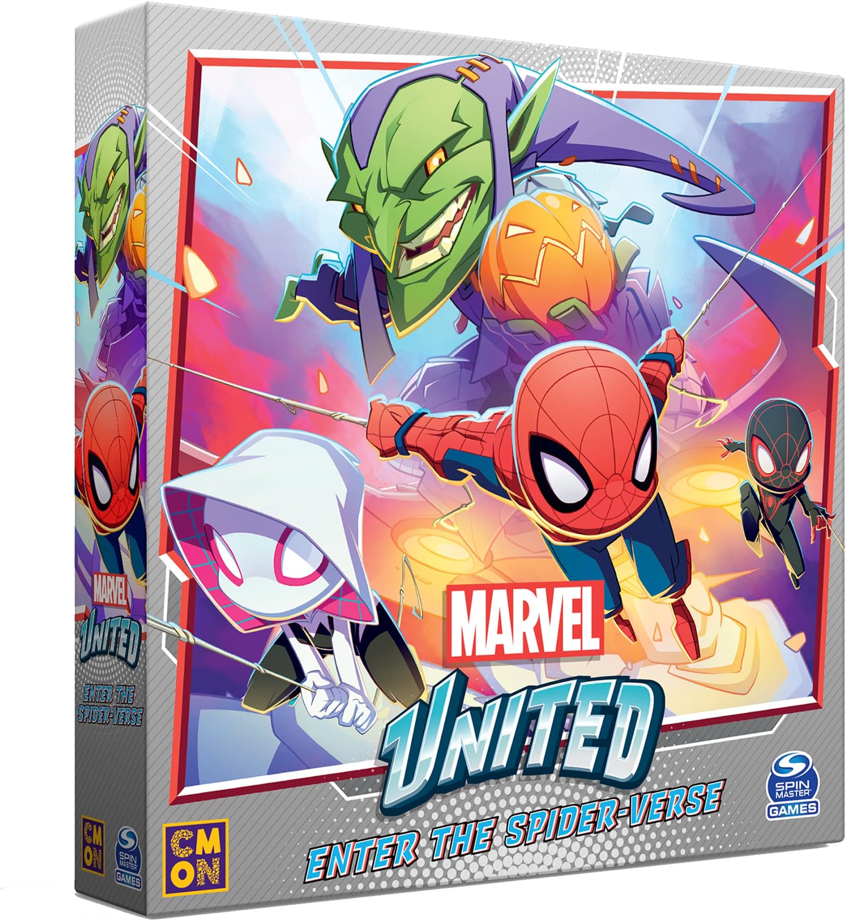 CMON Marvel United Enter The Spider-Verse Expansion | Tabletop Miniatures Game | Strategy Game | Cooperative Game for Adults and Kids | Ages 14+ | 1-4 Players | Avg. Playtime 40 Minutes | Made by CMON