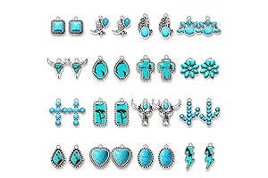 NVENF Western Nail Charms for Jewelry Making