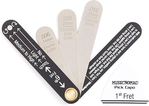 Miniatura 3 de MusicNomad Kit de medición y ajuste de alivio del cuello de varilla de armadura compatible con guitarras Gibson y PRS (EE. UU.) (MN611)