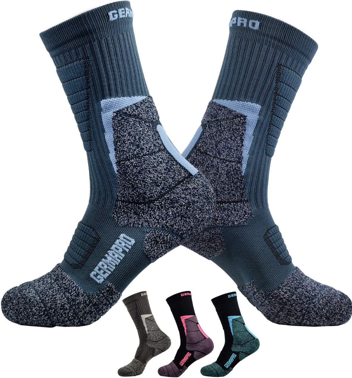 GermaProMen's Hiking Socks Breathable Boot Socks