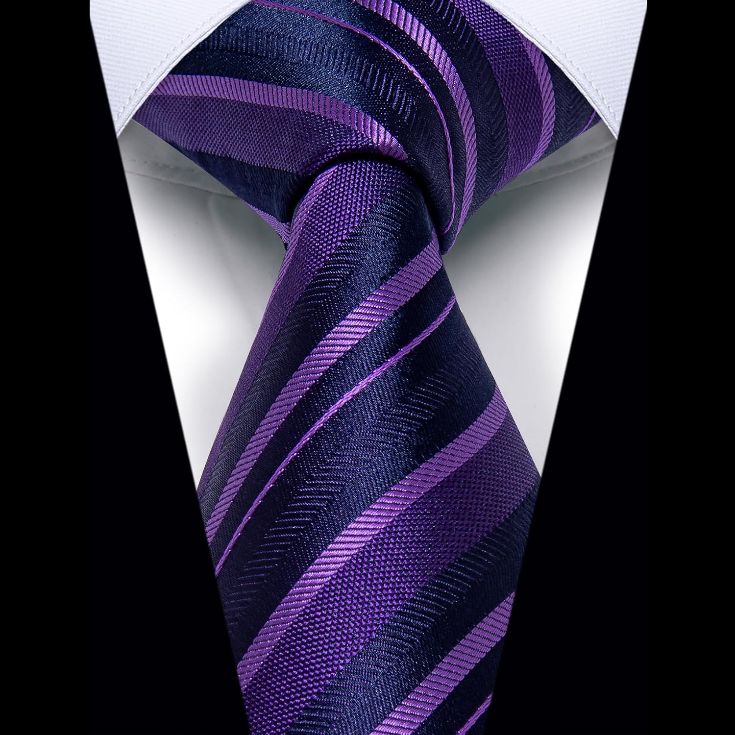 YourTies Paisley Striped Ties for Men Silk Woven Neckties Retro Classic Designer Jackquard Formal Wedding Business Party