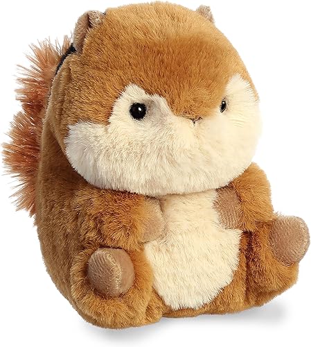 Miniatura 2 de Aurora Playful Rolly Pet Romper Chipmunk - Animal de peluche - Tamaño compacto para diversión sobre la marcha - para adultos, niños, cumpleaños y