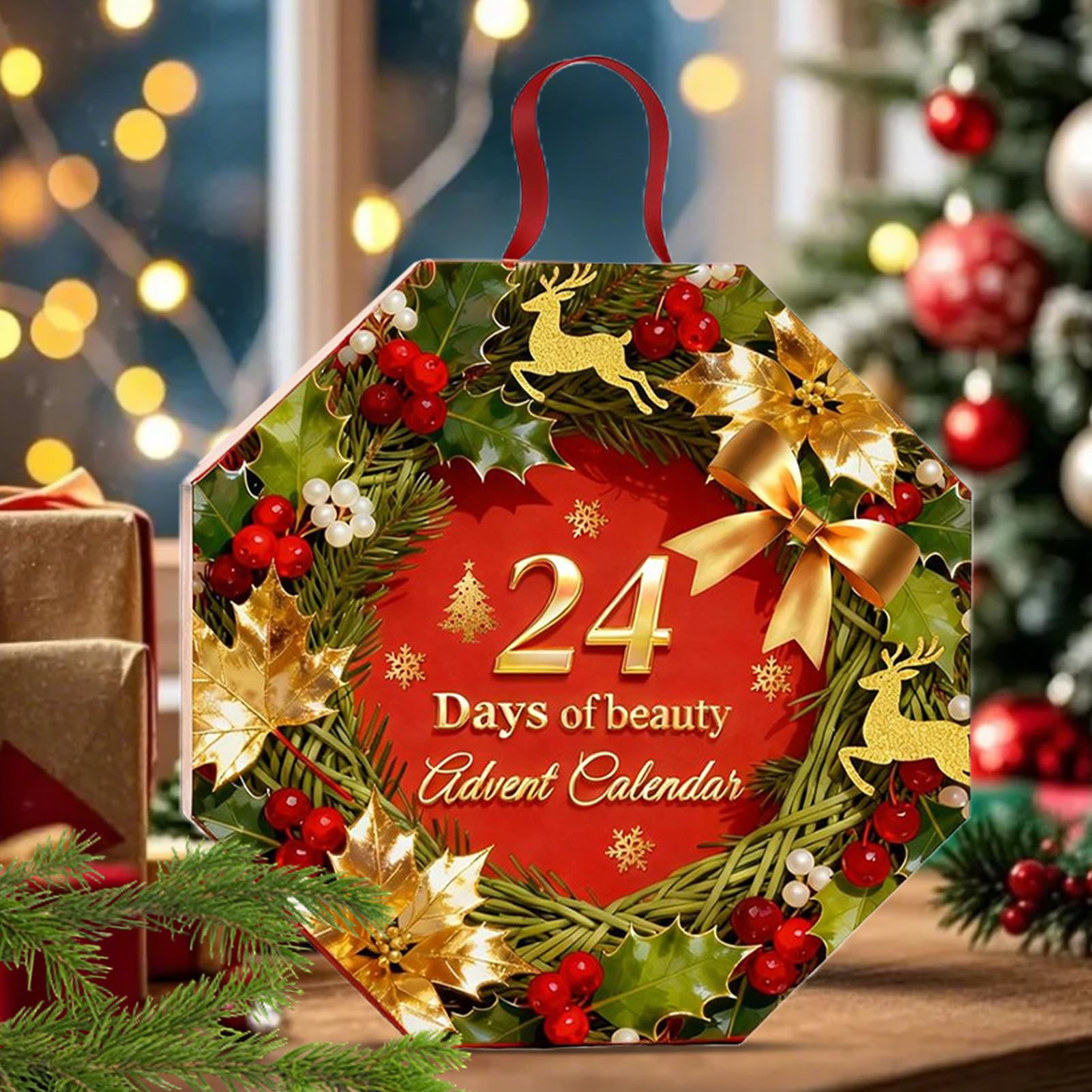 Cuenta Atrás De Belleza Set De Maquillaje Y Cuidado De La Piel De Navidad | Calendario De Adviento Cosmético Para Chicas Navideño Para Amantes Familia Amigos Madre Esposa Hija Novia