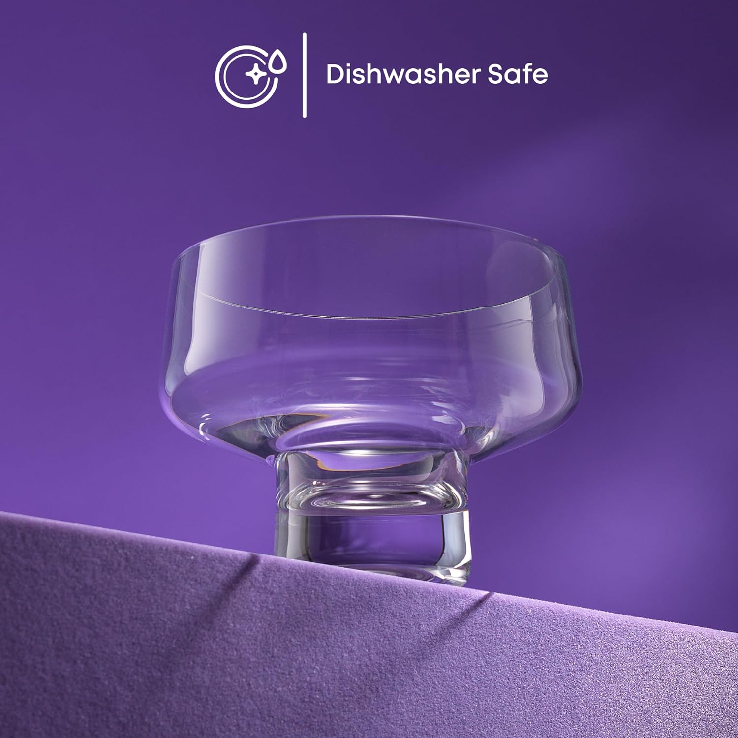 JoyJolt Sidney Stemless Coupe Glasses Set of 4 | 10oz Cocktail Glasses for Espresso Martini, Margarita, Manhattan, Champagne, Daiquiri, Cosmopolitan | Premium Crystal Made in Europe