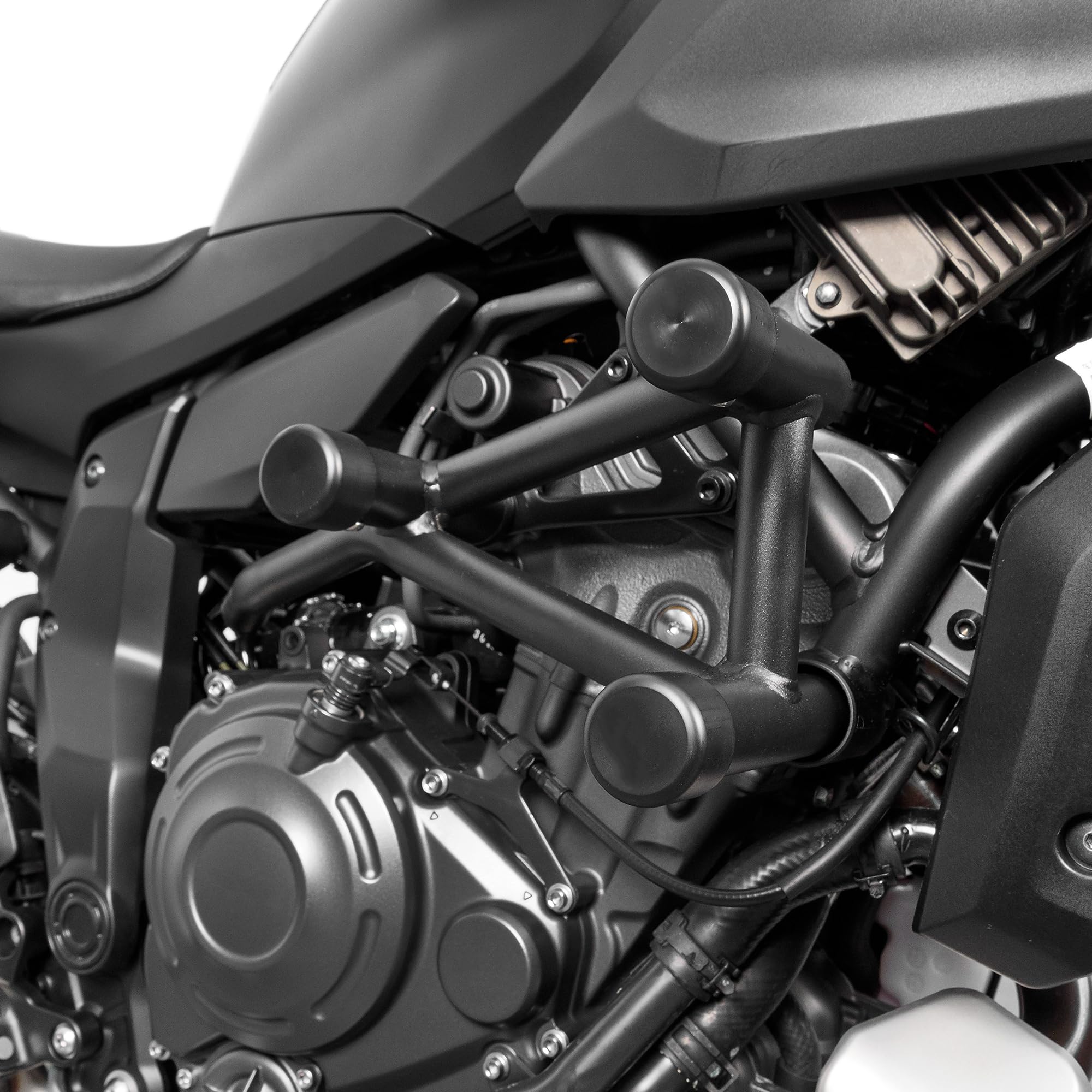 Pare Carter pour MT-07 MT 07 2025 2026 Garde Moteur Crash Bars Protection Latérales Pare-Chocs | Protection contre les chutes de cadre de pare-chocs de moto