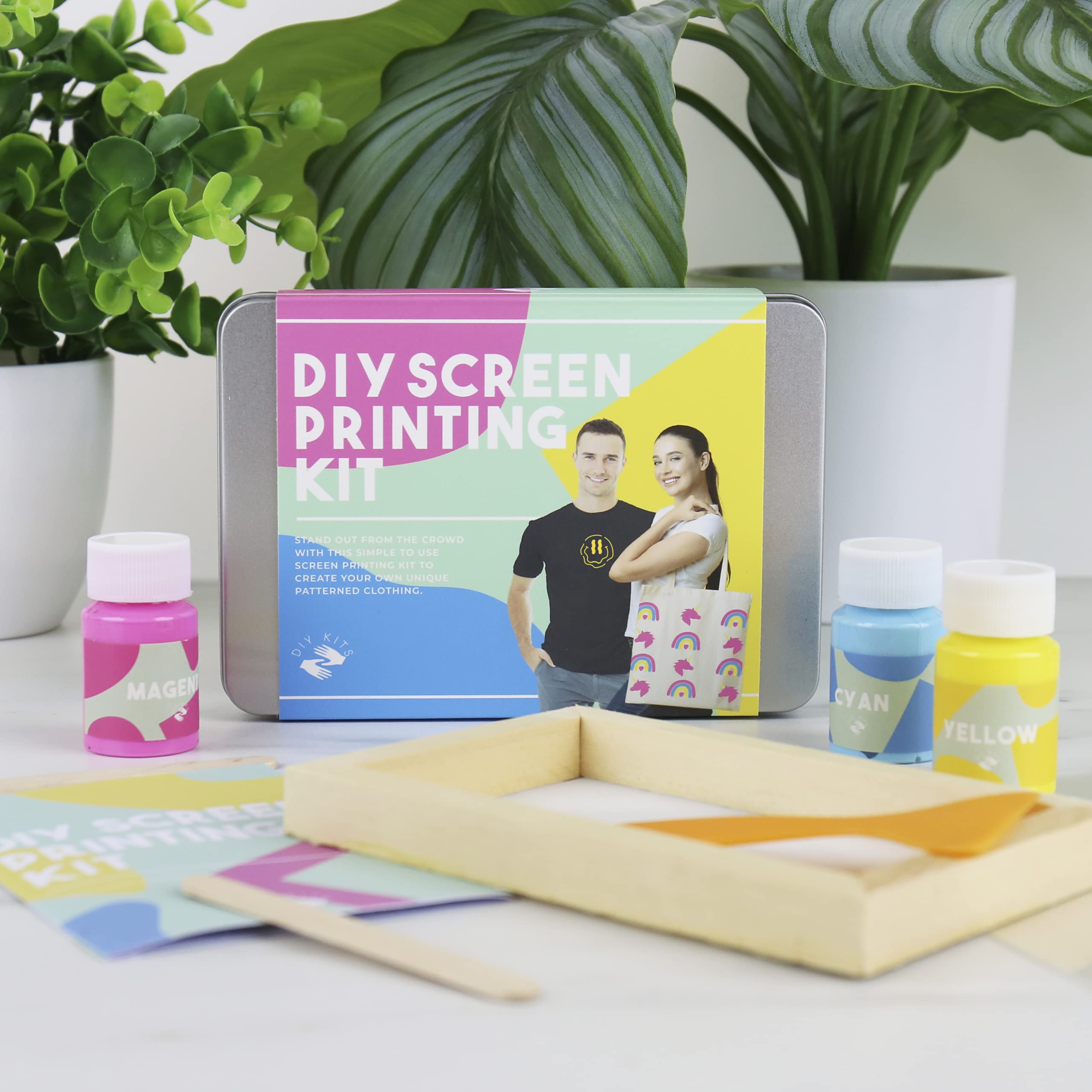 Gift Republic DIY Screen Printing Set Multicolor Einheitsgröße