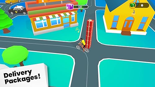 Paper Delivery Rush - Bike Racing Game