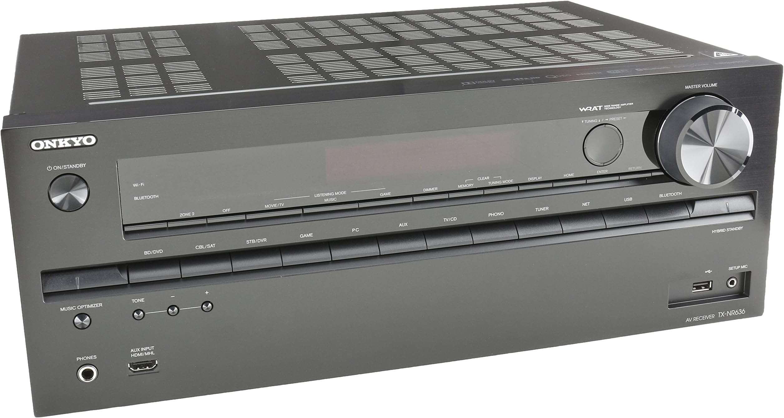 TX-NR636 7.2-Ch Dolby Atmos Ready Network A/V Receiver w/HDMI 2.0