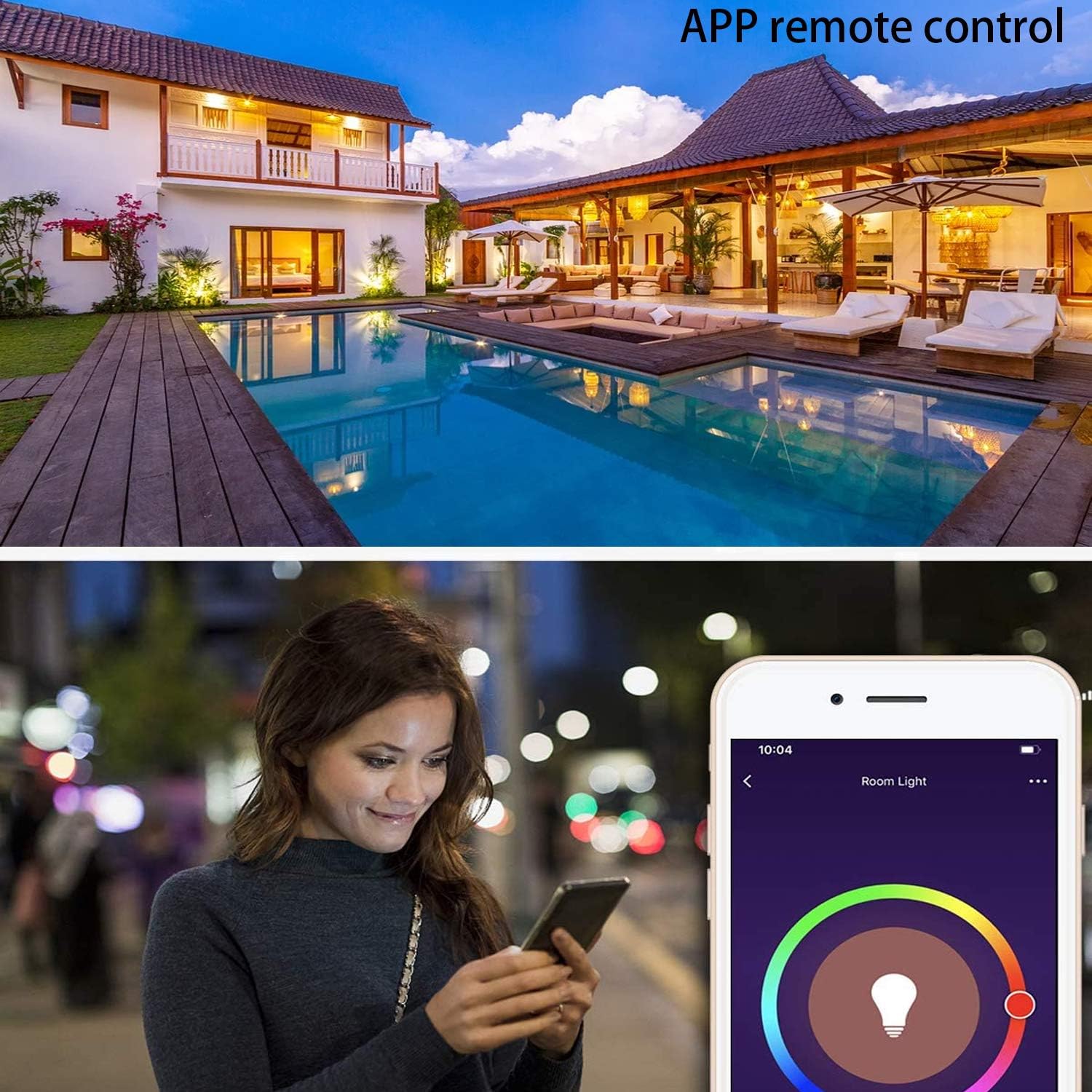Xenon WiFi Smart LED Light Bulb Compatible with Alexa Echo Remote Control by iPhone Smartphone iOS & Android Google Assistant 6W …