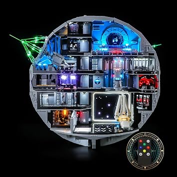 LIGHTAILING Led Light for Lego-75419 Star Wars Death Star Remote-Control Version - Easy Install, Hidden Wiring, Home Decor & Gift-Ready Model Not Included