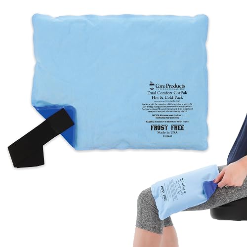 Reusable Hot & Cold Therapy Pack for Pain Relief and Injuries, Large | Provides versatile hot or cold therapy to help relieve muscle aches, joint pain, swelling, and stiffness.