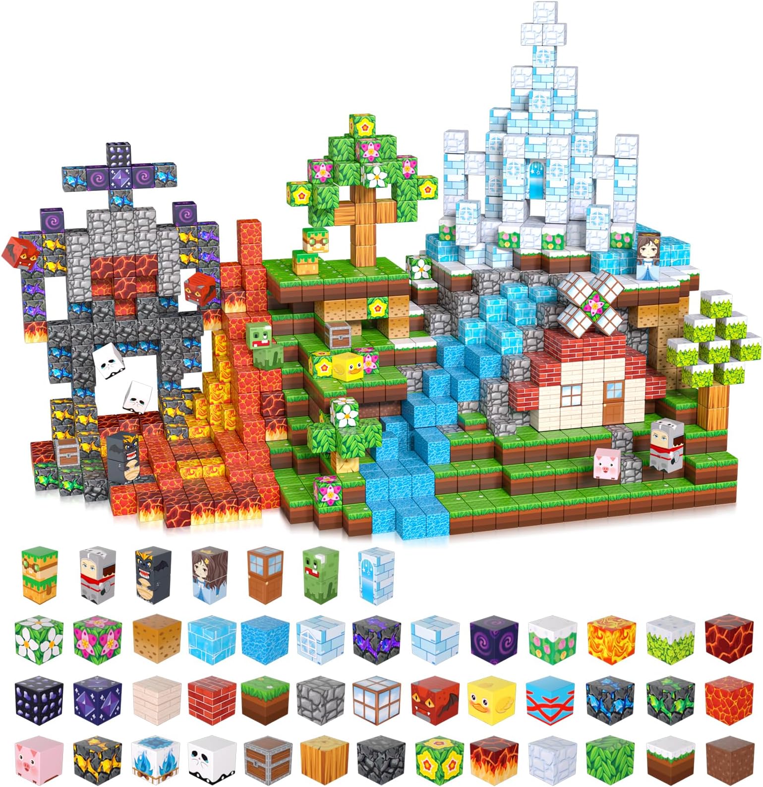 Magnetic Building Blocks