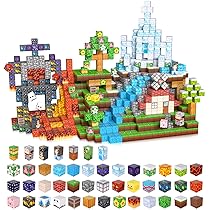 ACELIFE Blocchi magnetici da costruzione 200 pezzi, giocattoli magnetici creativi STEM Magnetic Building Blocks giocattoli regali per bambini ragazzi e ragazze 3 4 5 6 7 8 anni