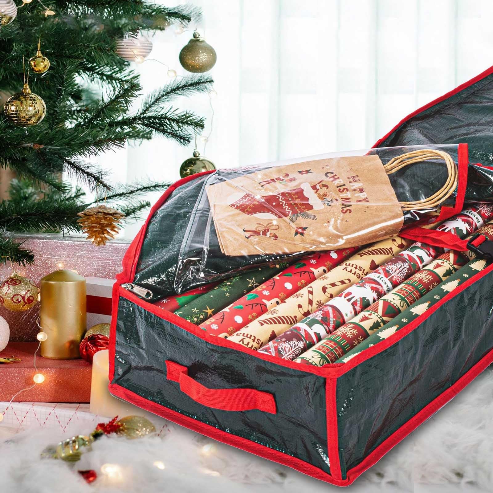Gift Wrap Storage EXLIFBAG Wrapping Paper Organizer 40