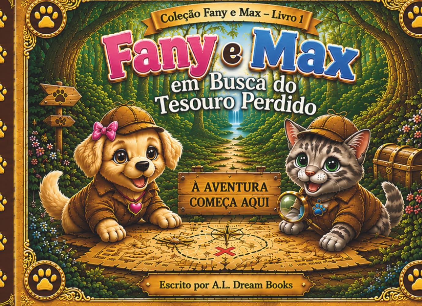Coleção Fany e Max: Em Busca do Tesouro Perdido