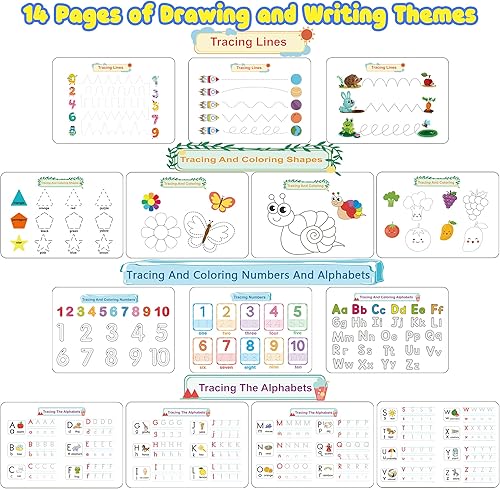 Miniatura 3 de Actividades de aprendizaje preescolar - 30 temas libro de trabajo preescolar Montessori juguetes para niños pequeños autismo sensorial materiales de