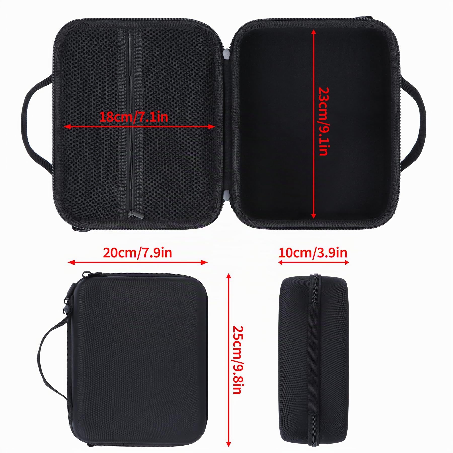 Duro Protettiva Custodia Compatibile con Canon EOS 2000D/ 800D / R100 / R50 / R5 / R6 Mark II / R7 / R8 / 90D / 5D Mark IV Fotocamera DSLR
