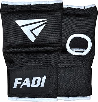 Quick Hand Wraps - Padded Knuckle Protection for Boxing Gloves, MMA, Kickboxing, Muay Thai - Quick Wraps for Men & Women