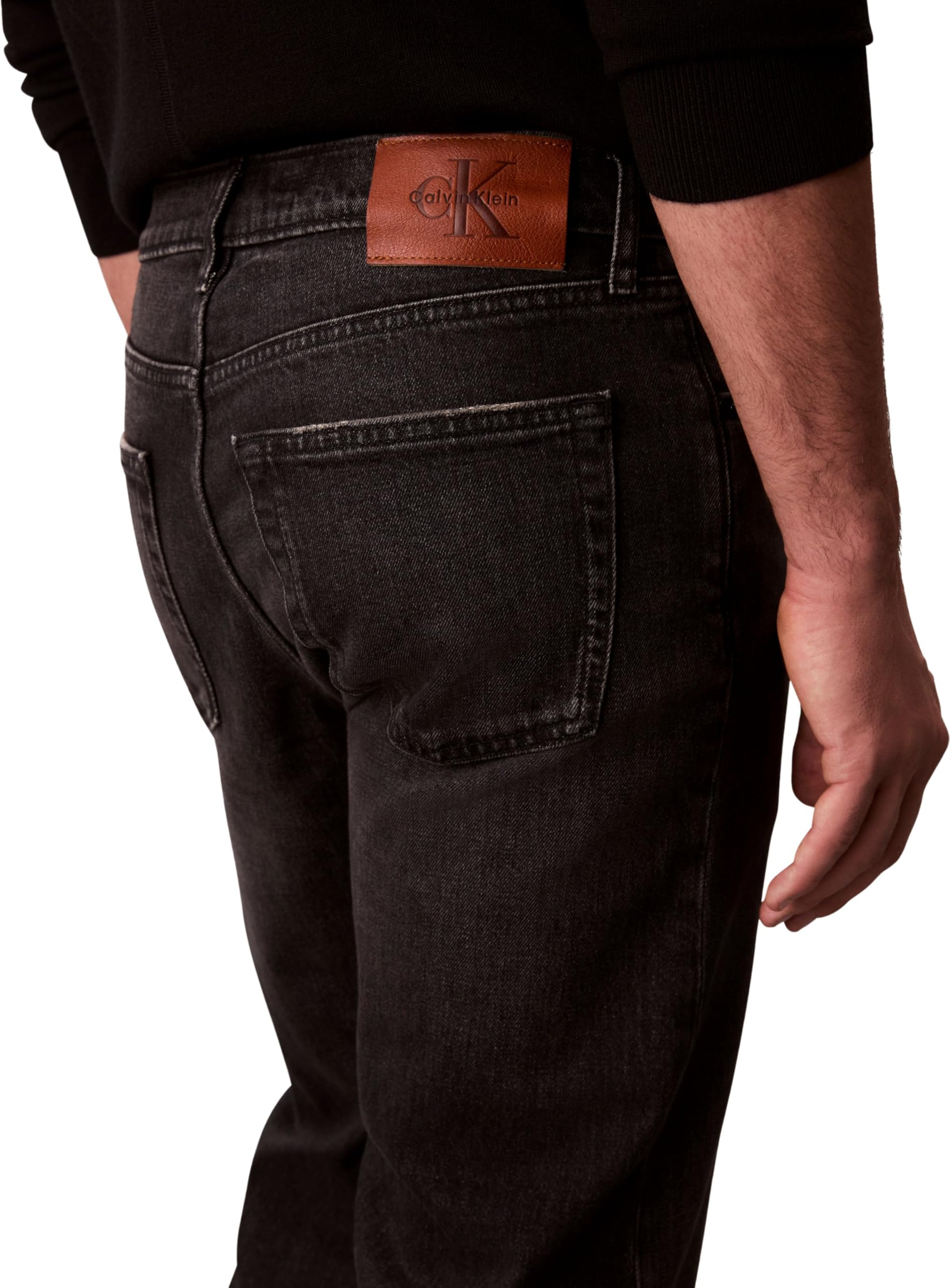 Calvin Klein Herren Jeans Stndrd Strght Washed Cinder Jean Lv04rd720g