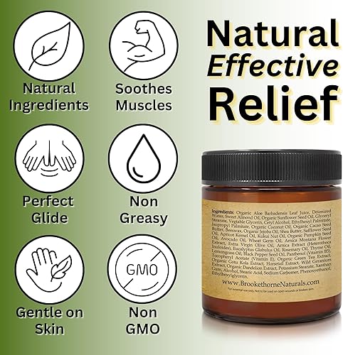 Miniatura 9 de Paquete de alivio muscular para dolores  Rodillo de bola de masaje de crema de árnica y crioglido