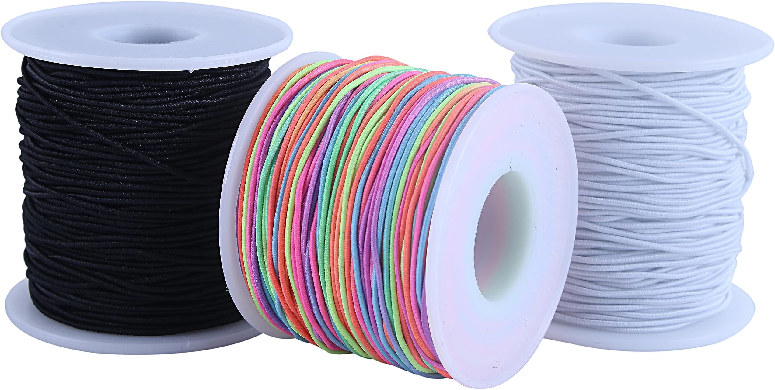 Amazon.com: Tenn Well 1mm Elastic String, 328 Feet Rainbow Stretchy ...