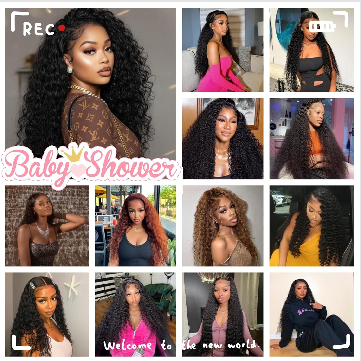 30 Inch Deep Wave Lace Front Wigs Human Hair 200% Density Curly Human Hair Wig for Women 13x4 HD Lace Frontal Wigs Pre Plcked with Baby Hair