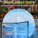 Compact Refrigerator, 4.5 Cu.ft Single Door Mini Fridge with Freezer, Energy-Efficient Quiet Operation for Dorm Office Bedroom Kitchen Bar, Adjustable Shelves, LED Lighting, Black